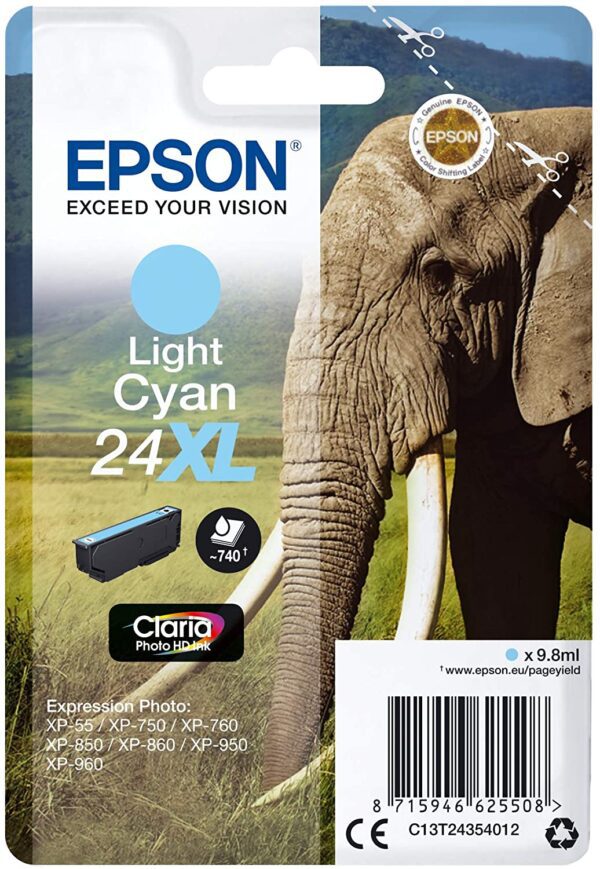 Epson 24XL Light Cyan