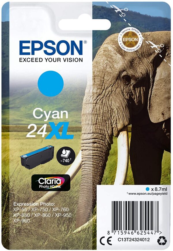 Epson 24XL Cyan